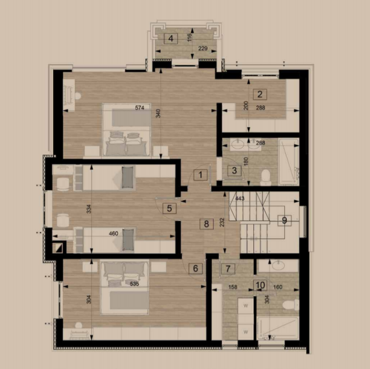 Fotografia e Shtëpi e veçuar 3+1 300m2.