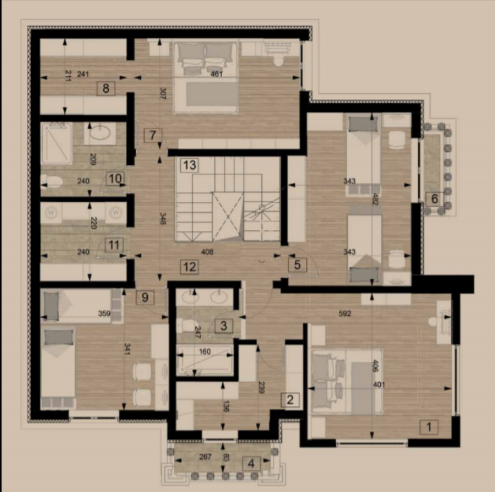 Fotografia e Shtëpi e veçuar 5+1 375m2.