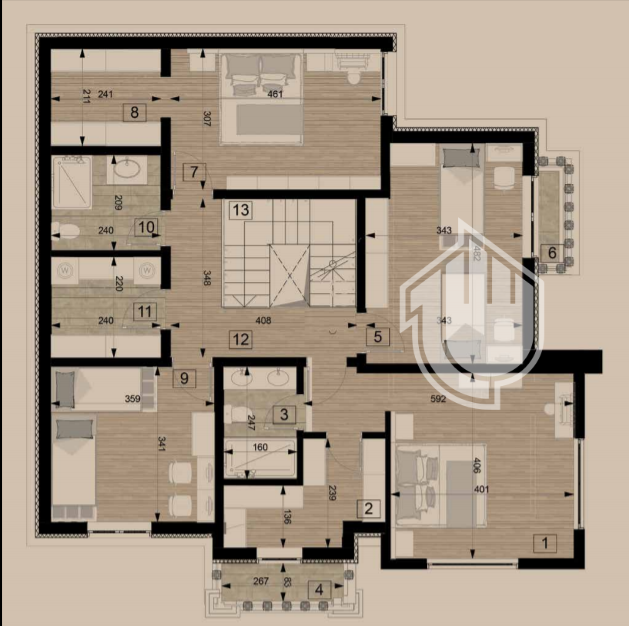 Fotografia e Shtëpi e veçuar 5+1 375m2.